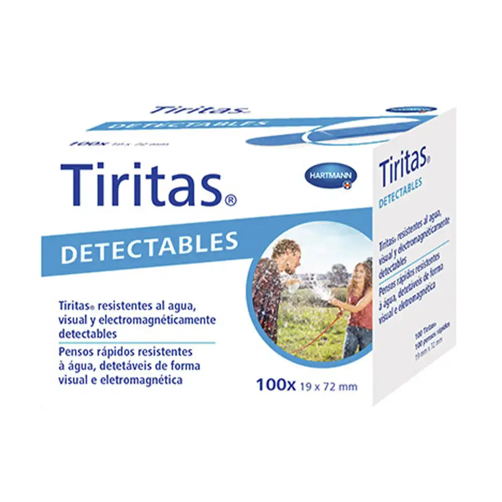 Tiritas detectables 19x72mm 100 u - Hartmann - Comparador de precios