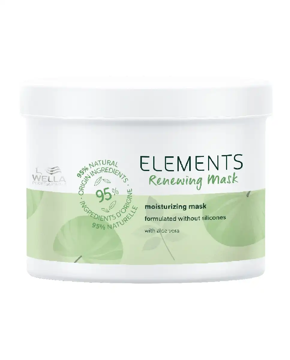 Wella Professionals - Mascarilla Hidratante Renovadora Sin Siliconas Elements 500 Ml - Wella Professionals - Comparador de precios
