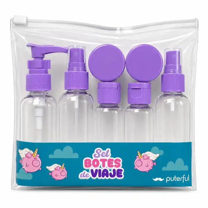 Set de Botes de Viaje - Puterful by Primor - Comparador de precios