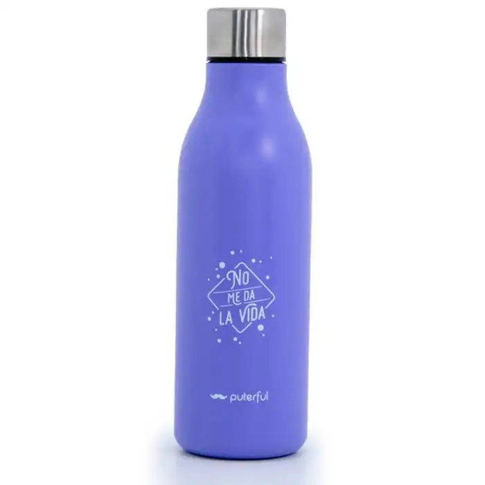 ¡36% DTO! Botella Termo - No me da la vida 550 ml - Puterful by Primor - Comparador de precios