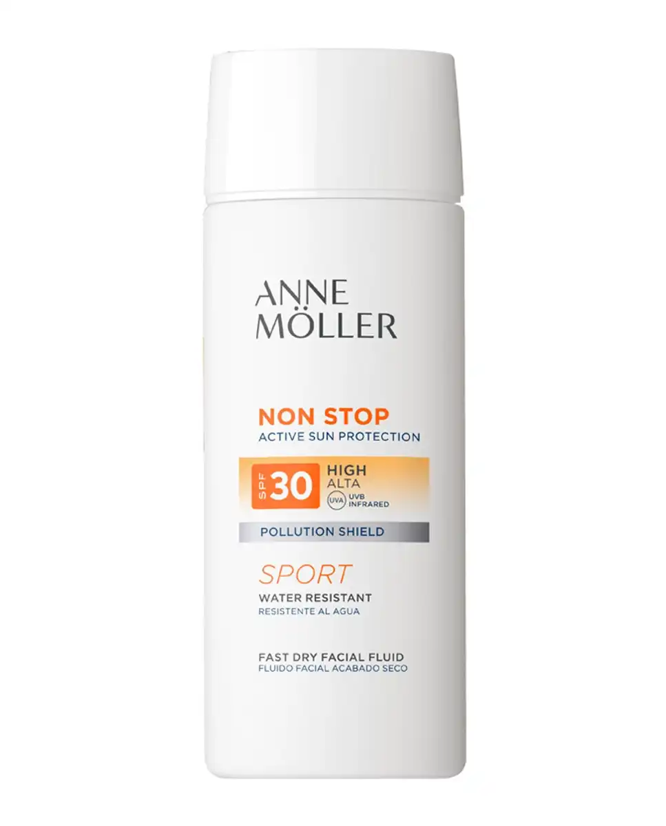 Anne Möller - Protector Solar Fluido Facial Non Stop Fluid Face Cream SPF30 75 Ml - Anne Möller - Comparador de precios