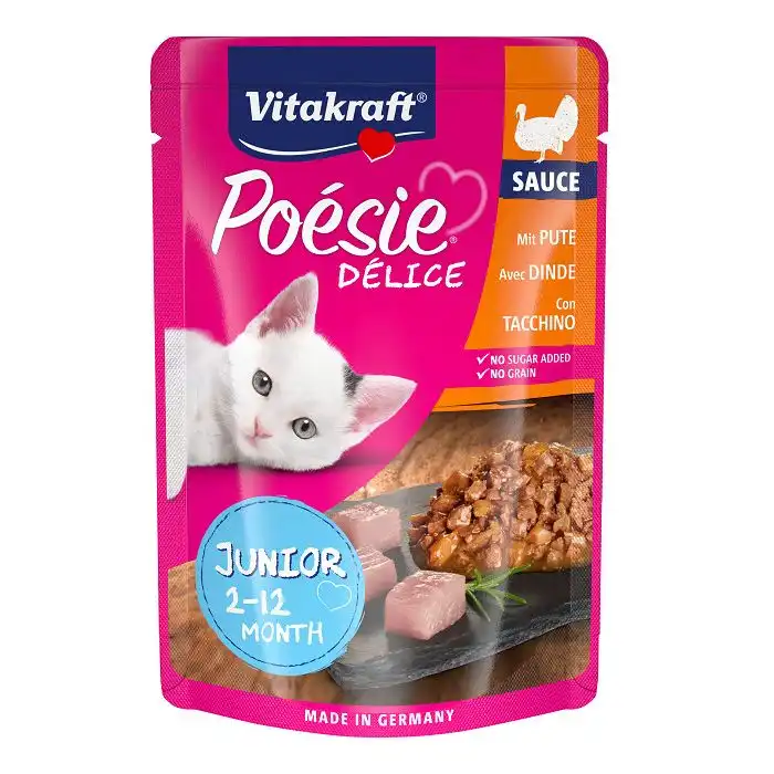 Bolsita Deli Sauce Pechuga de Pavo 85 gr - Vitakraft - Comparador de precios