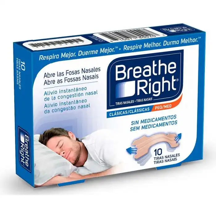 Breathe Right Tiras Nasales Clásicas Pequeñas - Medianas - Breathe Right - Comparador de precios