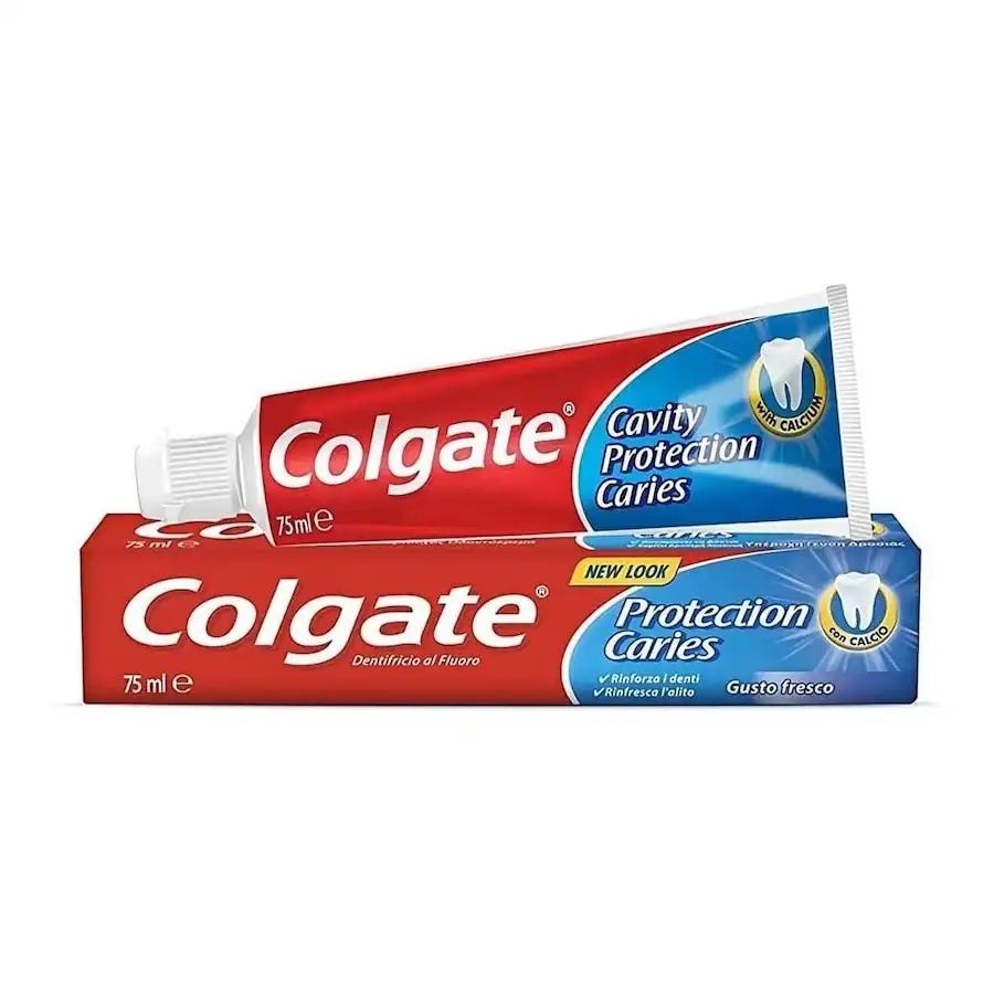 Colgate Pasta Dental Blanca Protección Caries 75 ML 75.0 ml - Colgate - Comparador de precios