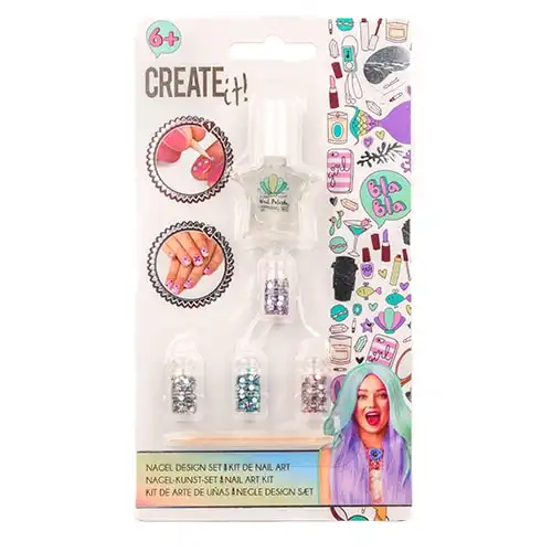 Create It Nail Art Kit Mermaid 1 und Kit de uñas - Create It - Comparador de precios