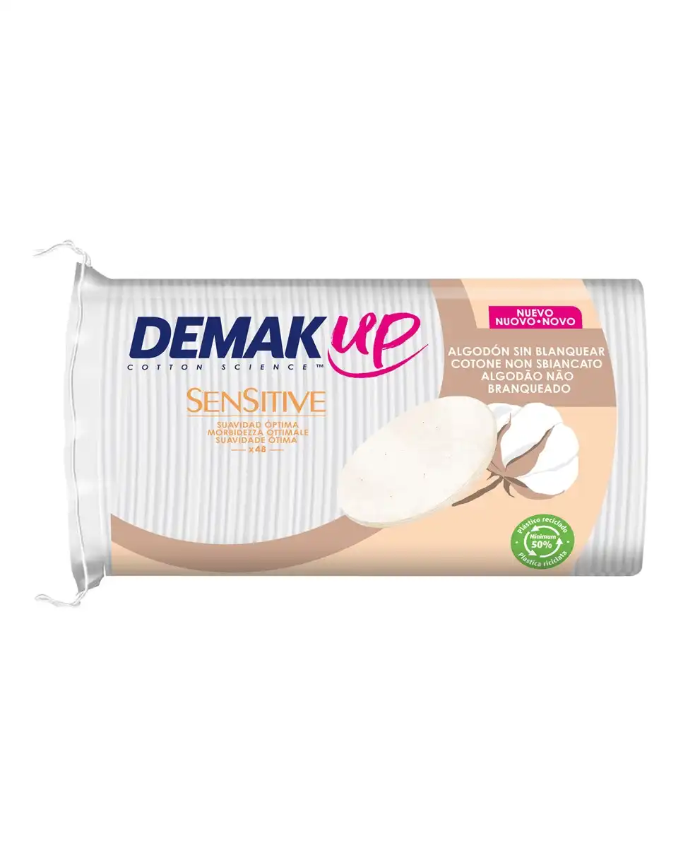 Demak Up - Discos Desmaquillantes De Algodón Ovalados Sensitive Demak'Up - Demak Up - Comparador de precios