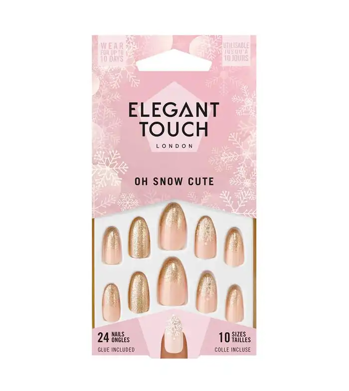 Elegant Touch - Uñas postizas Luxe Looks - Oh Snow Cute - Elegant Touch - Comparador de precios