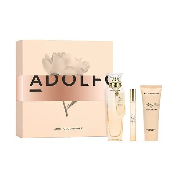 Estuche Agua De Rosas Blancas - Adolfo Dominguez - Comparador de precios