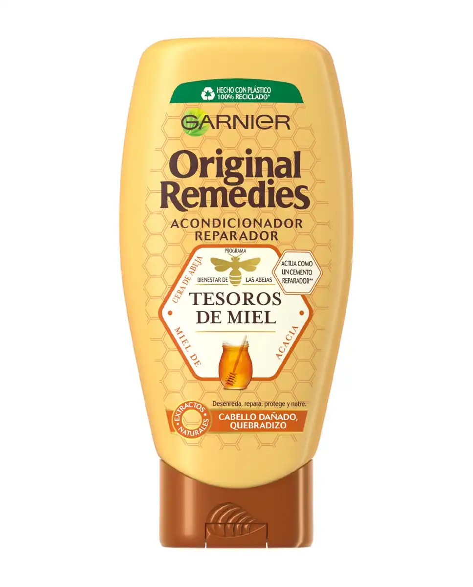 Garnier - Acondicionador Pelo Dañado Tesoros De Miel Original Remedies - Garnier - Comparador de precios