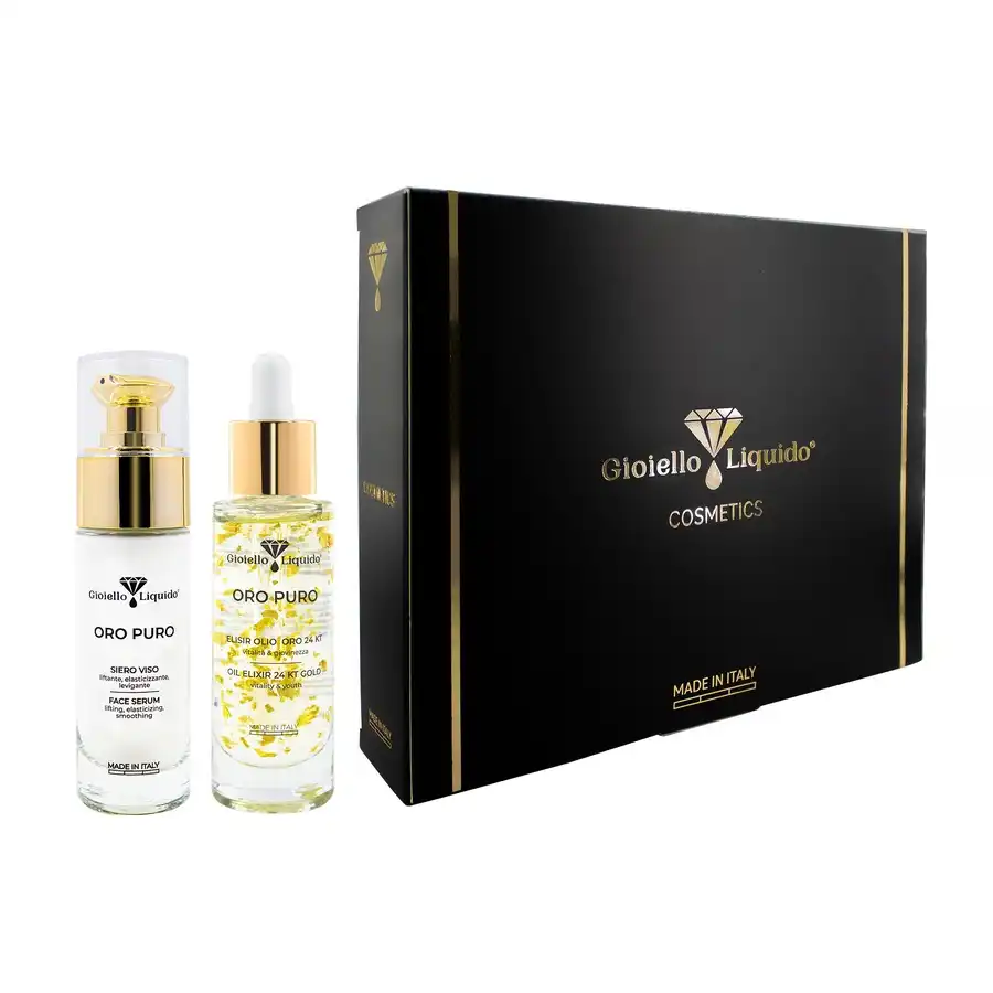 Gioiello Liquido - Set de de regalo Golden Glow Sets de Cuidado Facial 2 pieces unisex - Gioiello Liquido - Comparador de precios