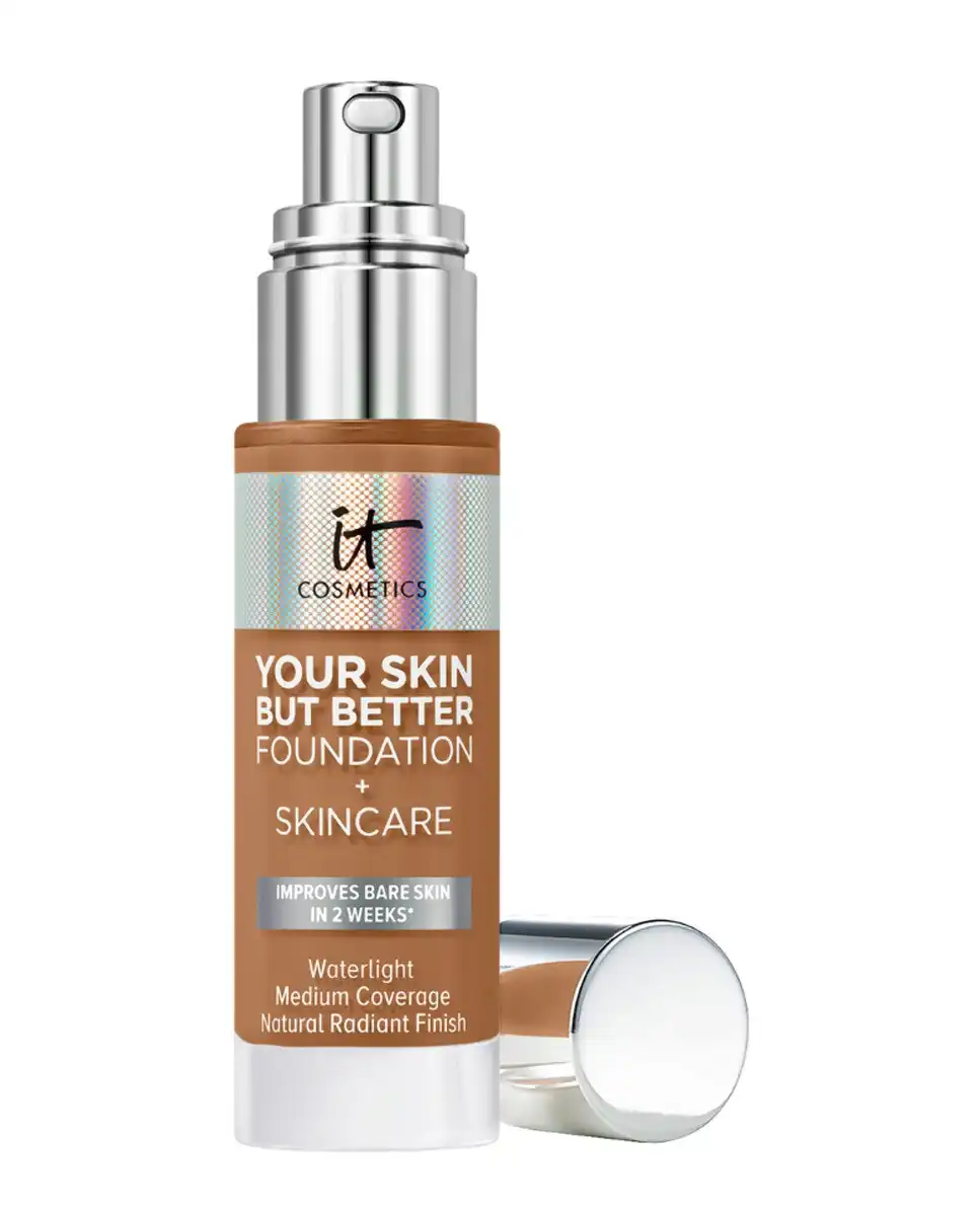 IT Cosmetics - Base De Maquillaje Cobertura Media Your Skin But Better Foundation + Skincare - IT Cosmetics - Comparador de precios