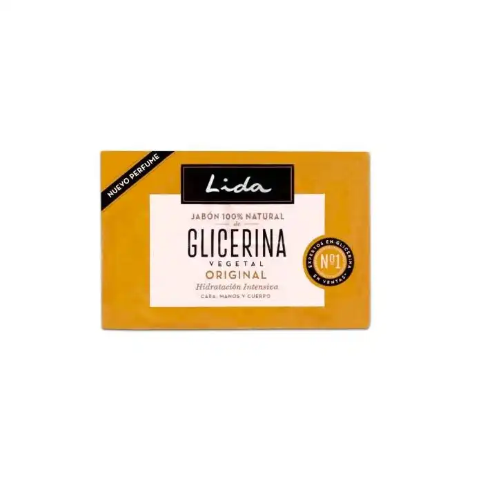 Jabon en Pastilla de Glicerina 125 gr - Lida - Comparador de precios