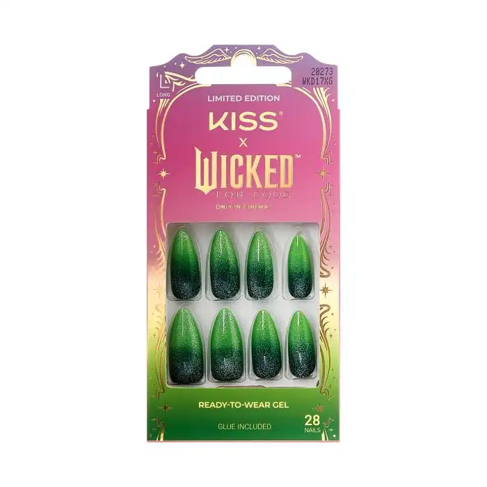 Kiss x Wicked For Good I Feel Wicked Set de Uñas Postizas - Kiss - Comparador de precios