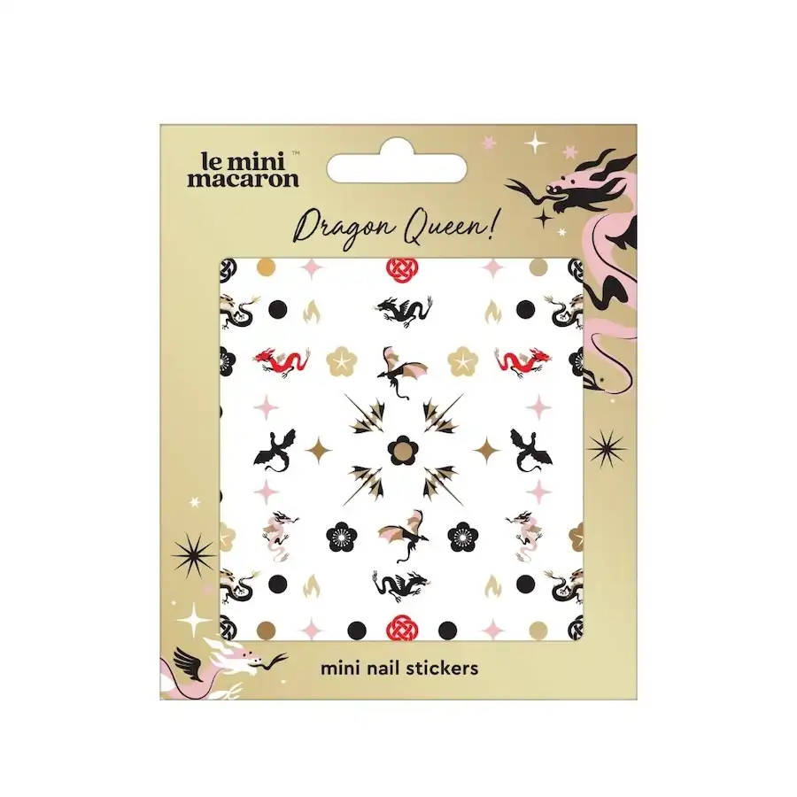 Le Mini Macaron - Mini Nail Stickers - Dragon Queen Uñas postizas y diseños de uñas 7 g - Le Mini Macaron - Comparador de precios