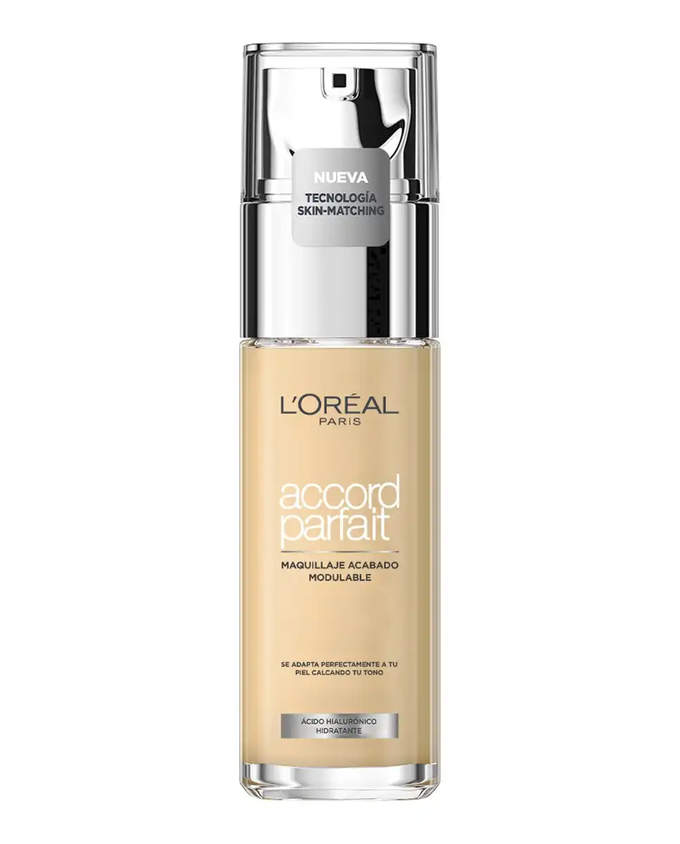 L'Oréal Paris - Base De Maquillaje Accord Parfait Con ácido Hialurónico - L'Oréal Paris - Comparador de precios