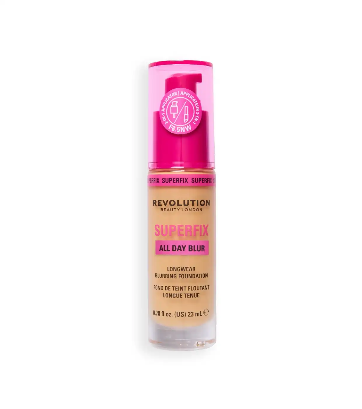 Makeup Revolution - Base de maquillaje Superfix 16H Blur - F8.5NW - Makeup Revolution - Comparador de precios