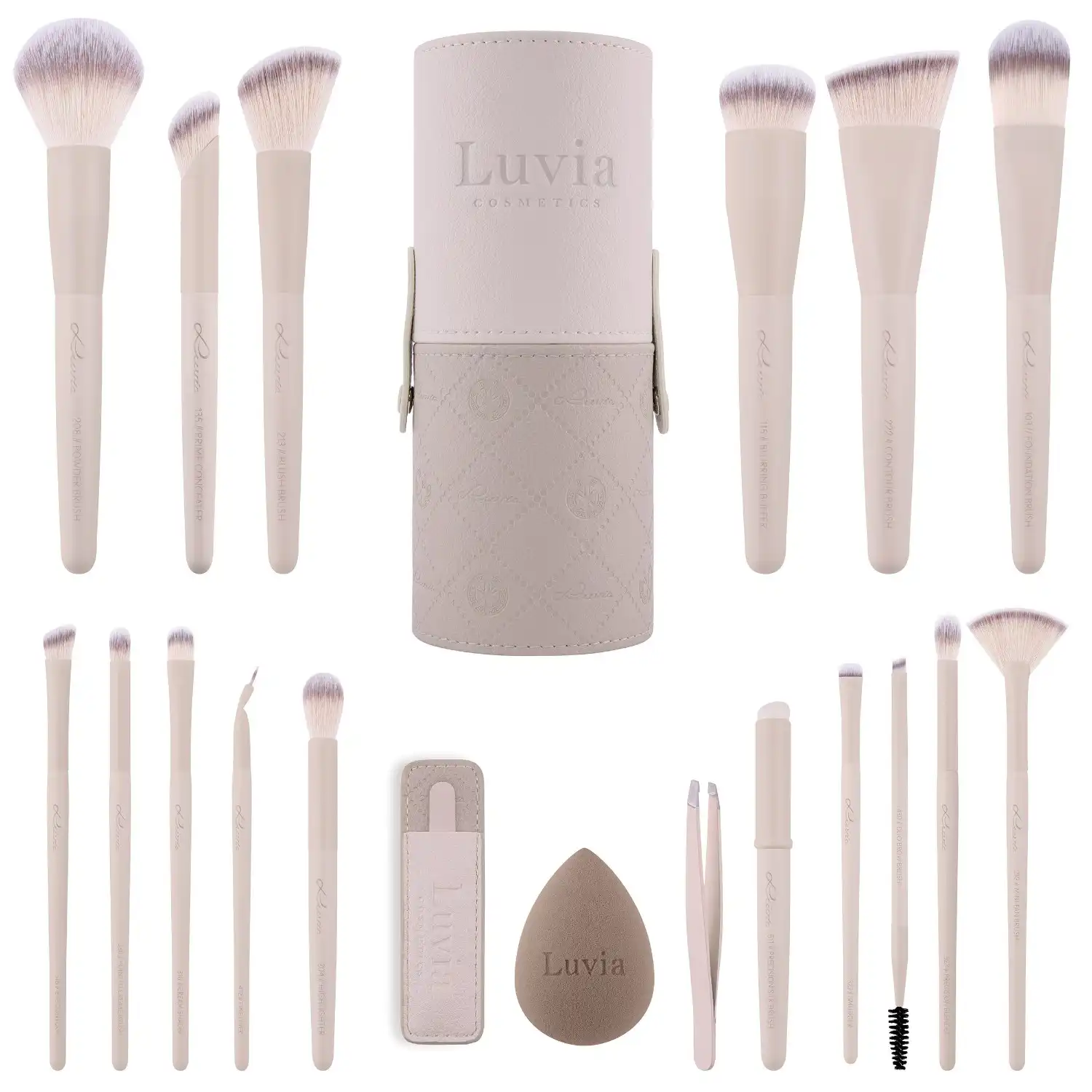 Nude Aura Pro Set de brochas 1 Un - Luvia - Comparador de precios