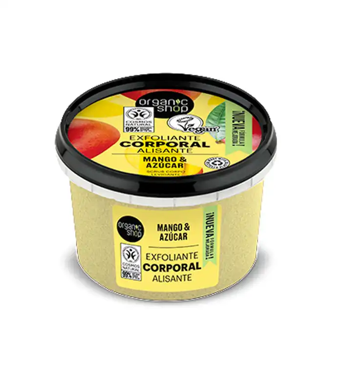Organic Shop - Exfoliante corporal - Mango orgánico y azúcar - Organic Shop - Comparador de precios