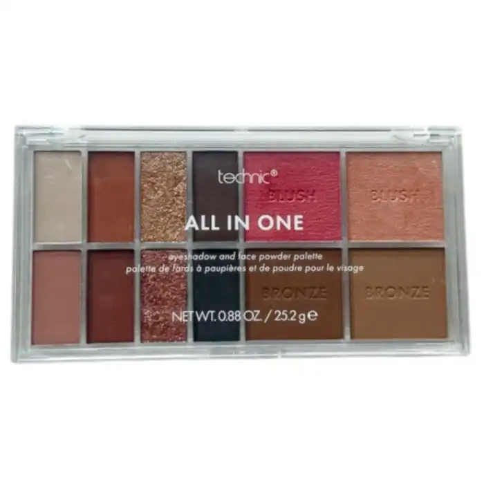Paleta de Sombras y Rostro All in One - Technic - Comparador de precios