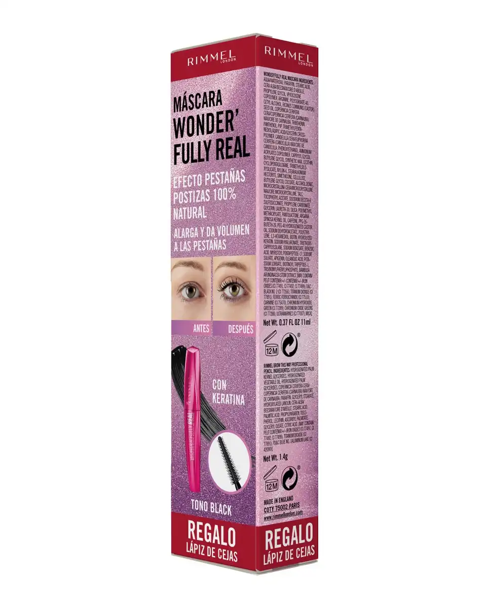 Rimmel - Pack Máscara Wonder Argan London - Rimmel - Comparador de precios