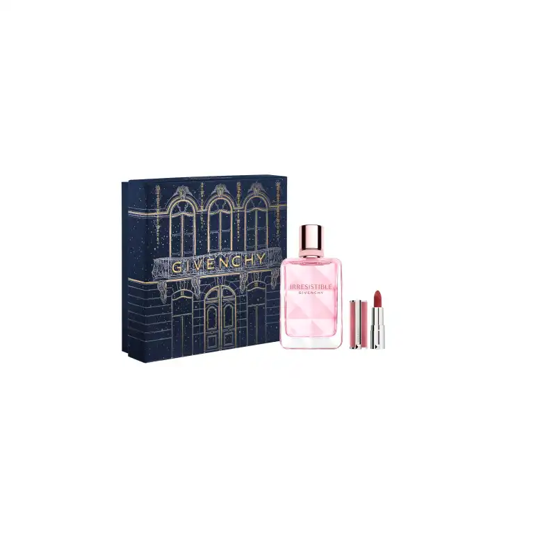 Set Irresistible Very Floral Eau De Parfum 50 Ml + Mini Le Rouge Sheer Velvet N27 Christmas 2024 - Givenchy - Comparador de precios