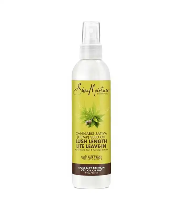 Shea Moisture - Tratamiento sin aclarado Lush Length - Aceite de semilla de Cannabis Sativa - Shea Moisture - Comparador de precios