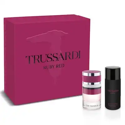 Trussardi RUBY RED COFFRET EDP + STARDUST BODY EMULSION 1.0 pieces - Trussardi - Comparador de precios