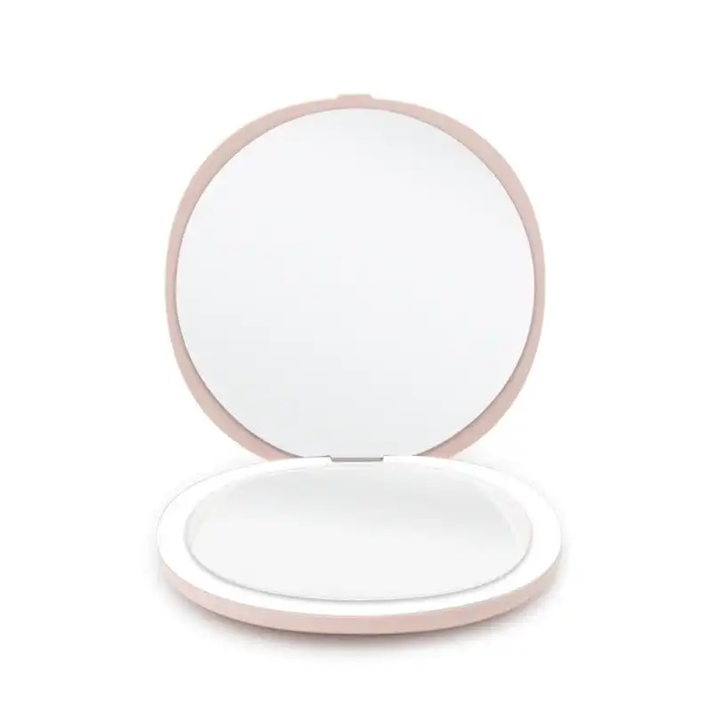 UNIQ Espejo de Viaje de Doble Cara con LED Aumento 5x Rosa Espejo con luz LED UNIQ Espejo de Viaje de Doble Cara con LED Aumento 5x Rosa - UNIQ - Comparador de precios