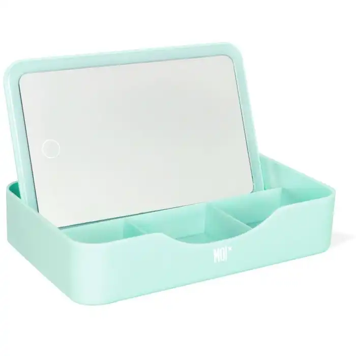 ¡17% DTO! Espejo Organizador Rectangular con Luz Led - MOI* - Comparador de precios