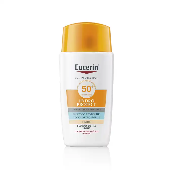 Sun Face Hydro Protect Fluid FPS50+ Tono Claro 50 ml - Eucerin - Comparador de precios