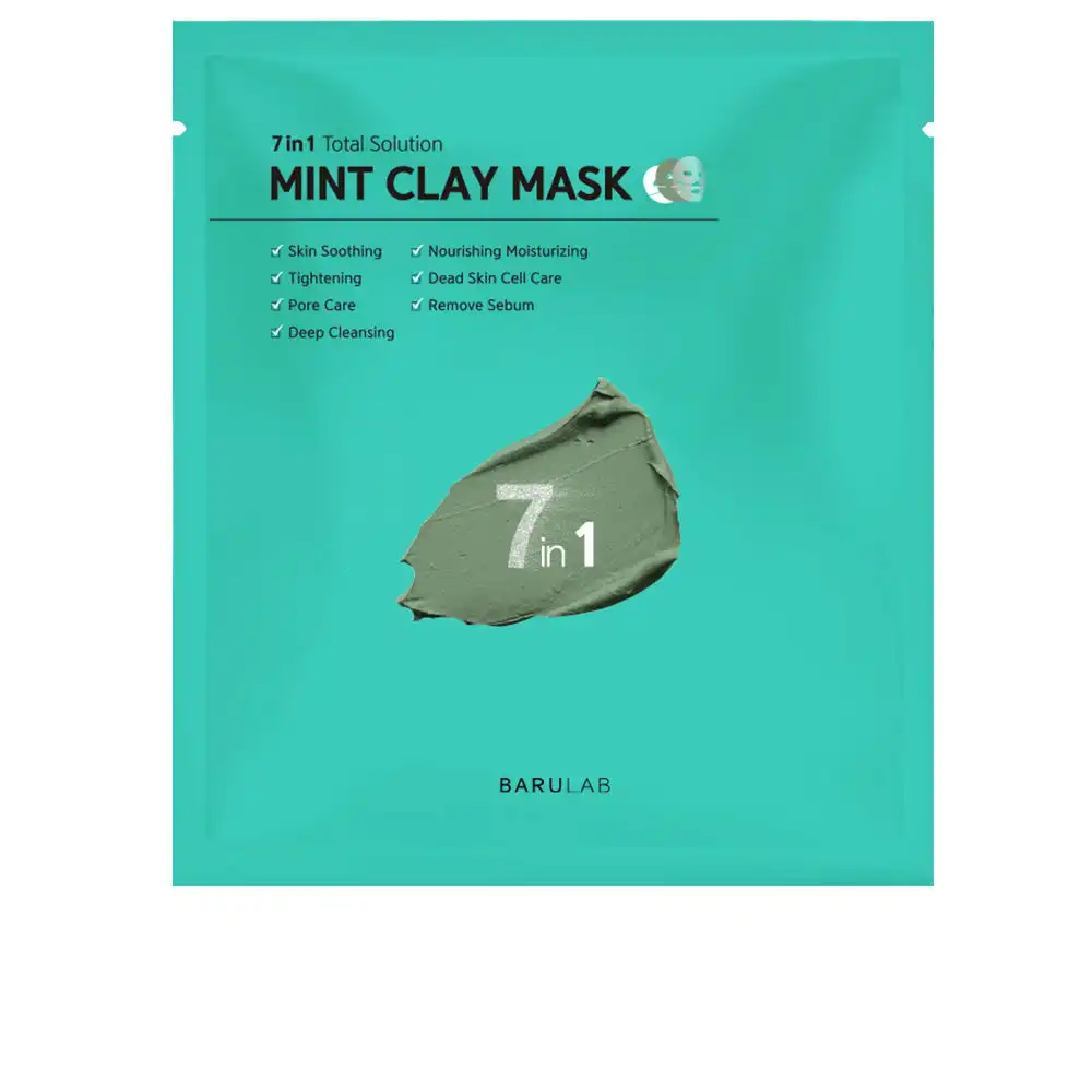 7 In One Solution mint clay mask 30 gr - BARULAB - Comparador de precios