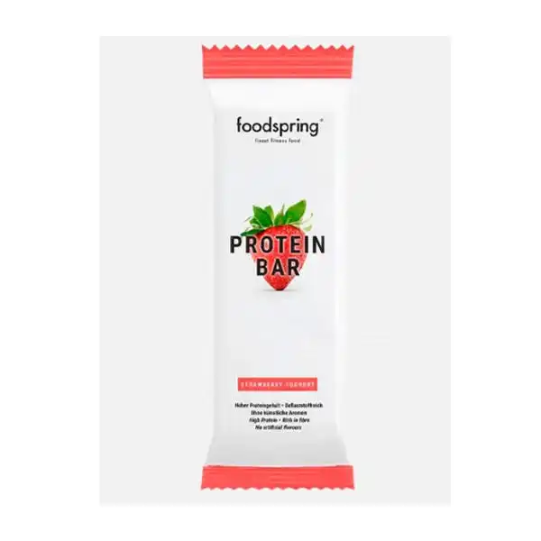 Barrita Strawberry Yoghurt - FOODSPRING - Comparador de precios