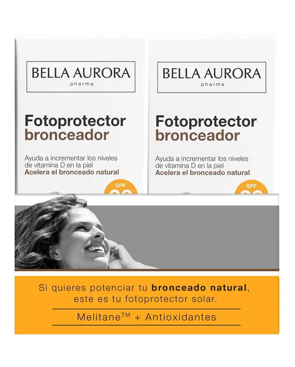 Bella Aurora - Duplo Fotoprotector BronceadorBella Aurora. - Bella Aurora - Comparador de precios