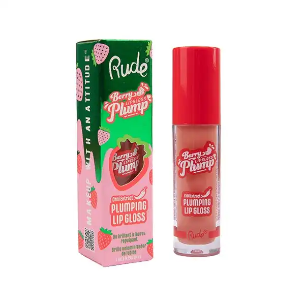 Berry Plump Lip Gloss Bare - RUDE - Comparador de precios