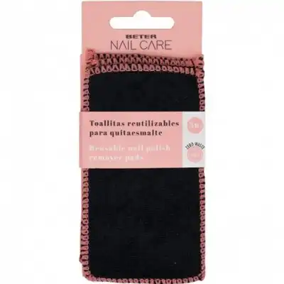 Beter Toallitas Reutilizables para Quitaesmaltes de Uñas , 1 pcs - Beter - Comparador de precios