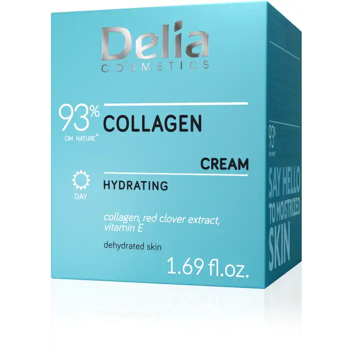 Collagen Cream Crema Facial Hidratante con Colágeno 50 ml - Delia - Comparador de precios