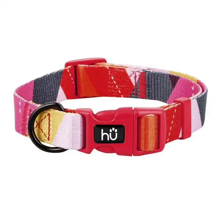 Collar Color Block Rojo - Hu - Comparador de precios