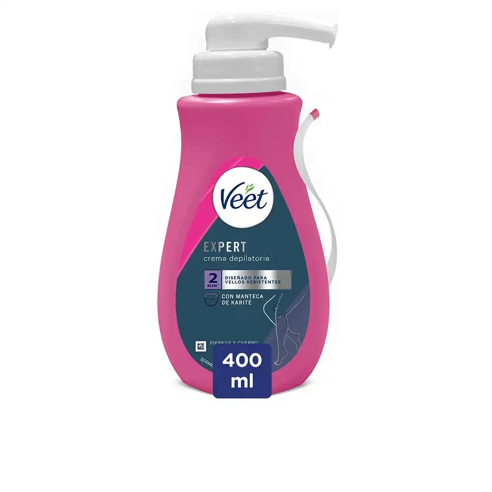 Crema Depilatoria Expert piernas y cuerpo dosificador 400 ml - Veet - Comparador de precios