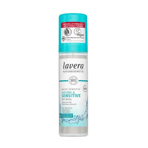 Desodorante Spray 24H Basis Sensitiv - lavera - Comparador de precios