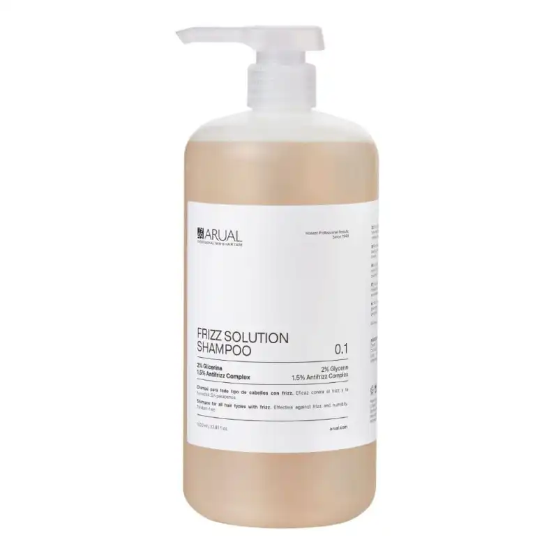Frizz Solution Shampoo - 1000 ml - Arual - Arual - Comparador de precios