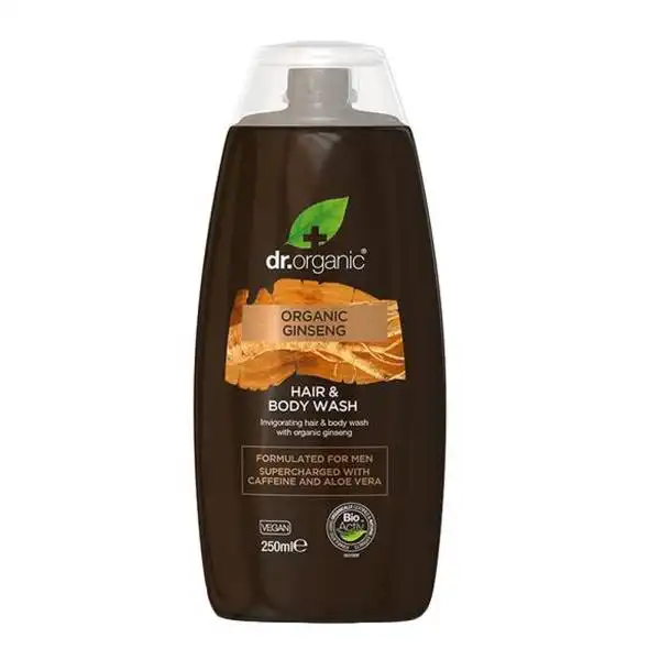 Gel De Baño Y Champú De Ginseng Orgánico - Dr. Organic - Comparador de precios