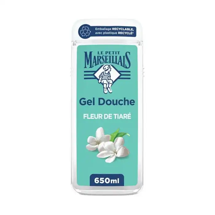 Gel de Ducha Flor De Tiaré 650 ml - LE PETIT MARSEILLAIS - Comparador de precios