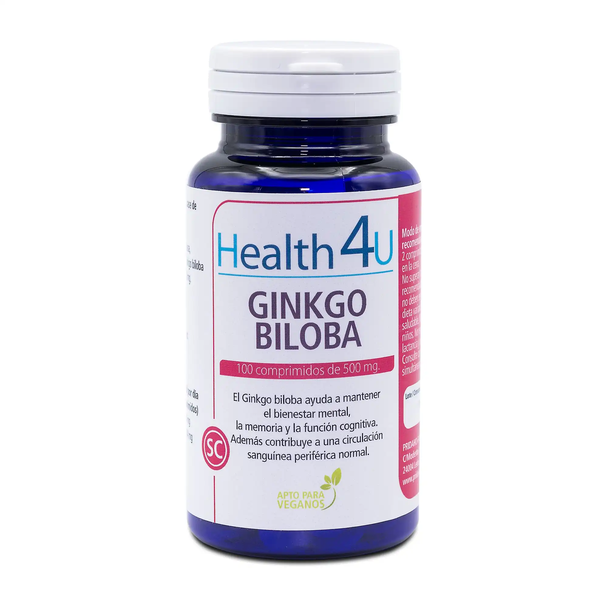 Ginkgo Biloba - H4U - Comparador de precios