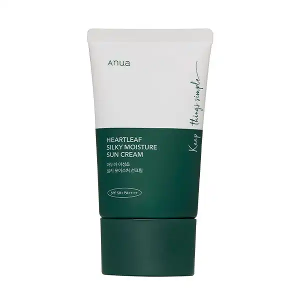 Heartleaf Silky Moisture Sun Cream - Anua - Comparador de precios