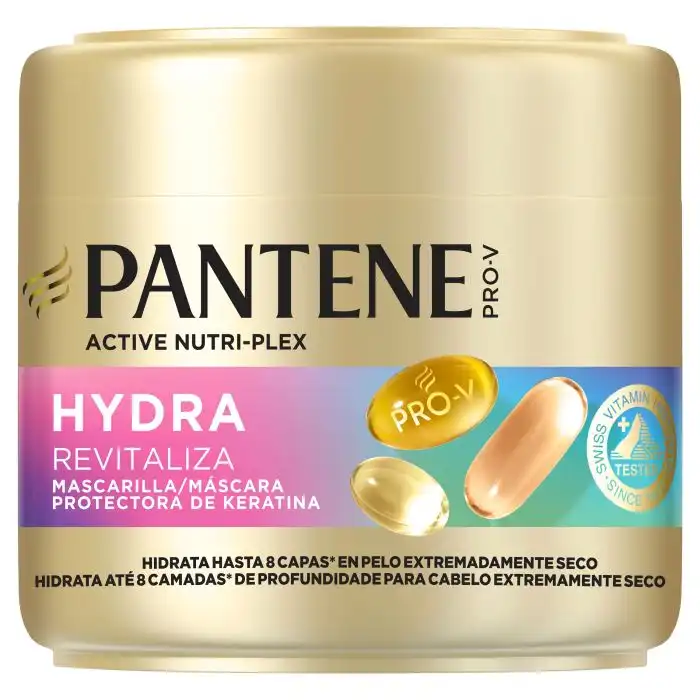 Hydra Revitaliza Active Nutri-Plex Mascarilla Protectora de Keratina 300 ml - Pantene - Comparador de precios