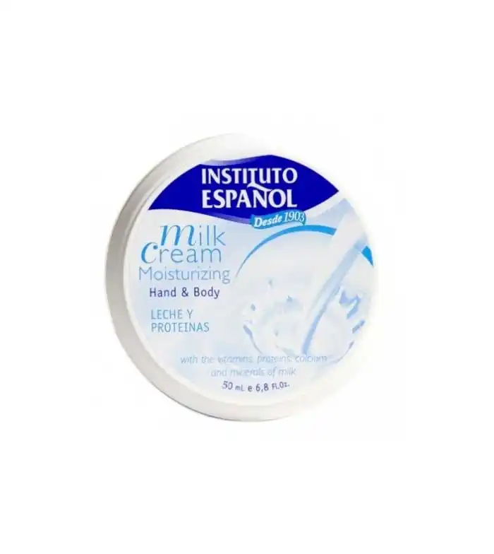 Instituto Español - Crema corporal Leche y Proteínas 50ml - Instituto Español - Comparador de precios