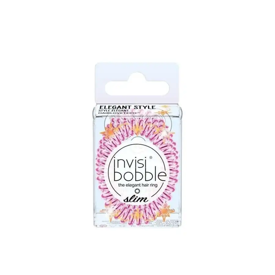 Invisibobble - Espiral para el pelo Slim Shine La Vie en Rose - Time to Shine Gomas para cabello 1 pieces unisex - Invisibobble - Comparador de precios