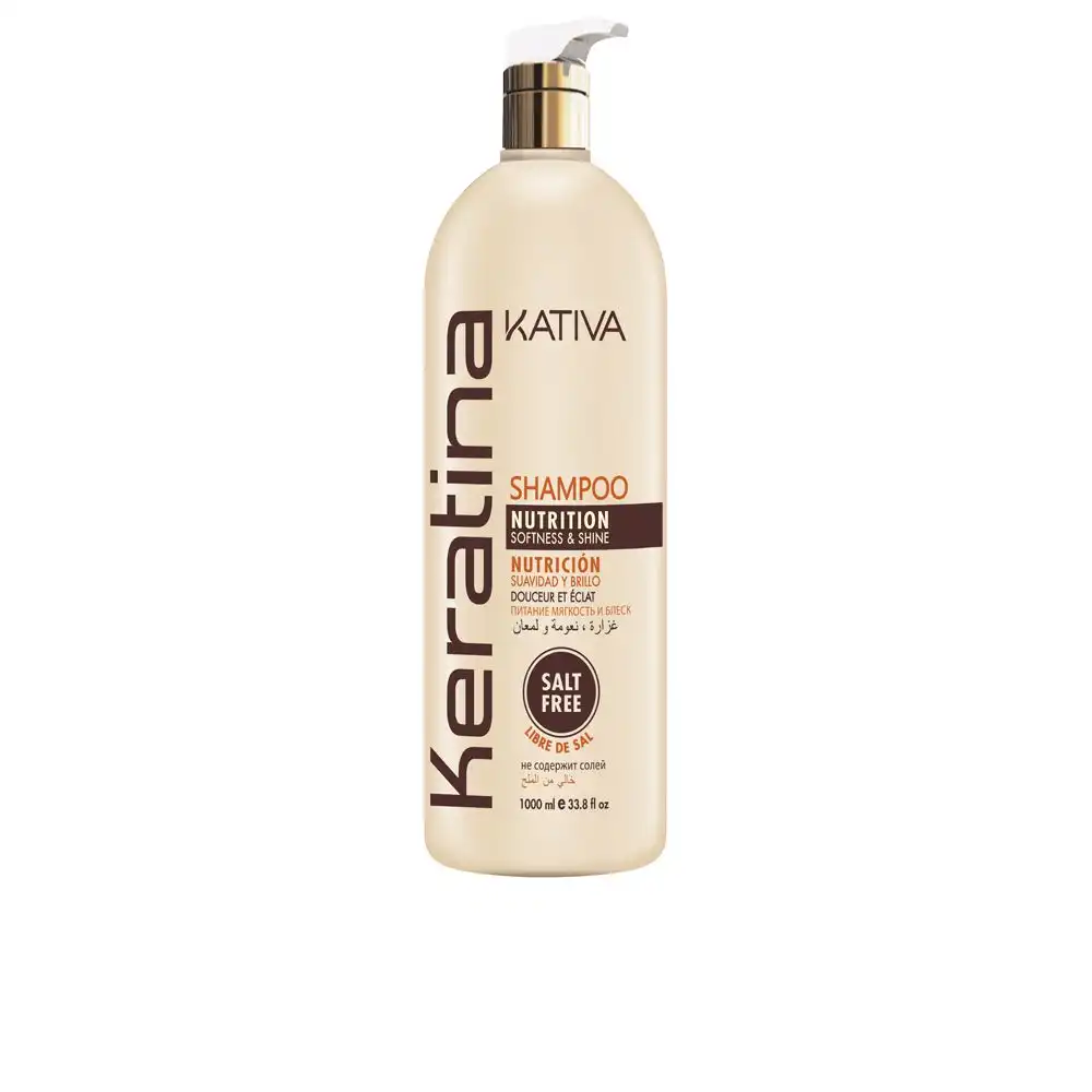Keratina shampoo 1000 ml - Kativa - Comparador de precios