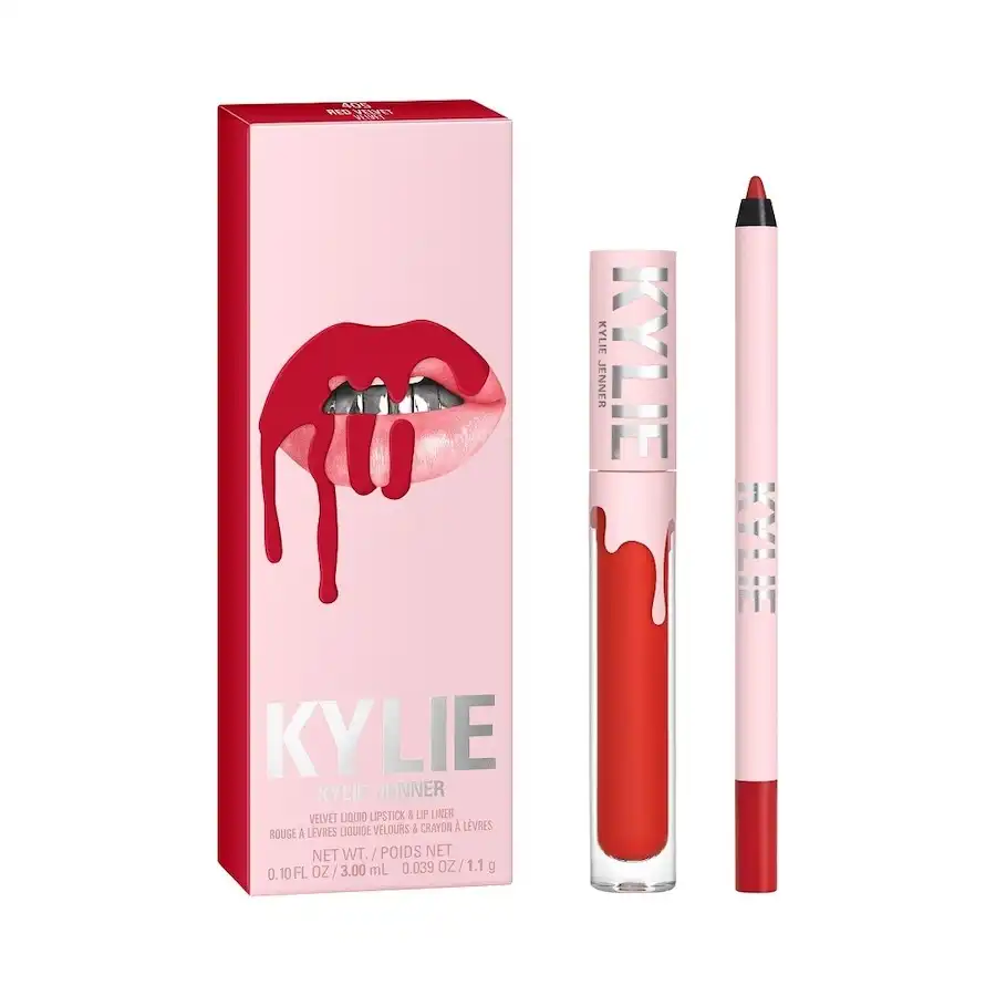 Kylie Cosmetics Kylie Cosmetics Velvet Lip Kit 405, Red Velvet - Kylie Cosmetics - Comparador de precios