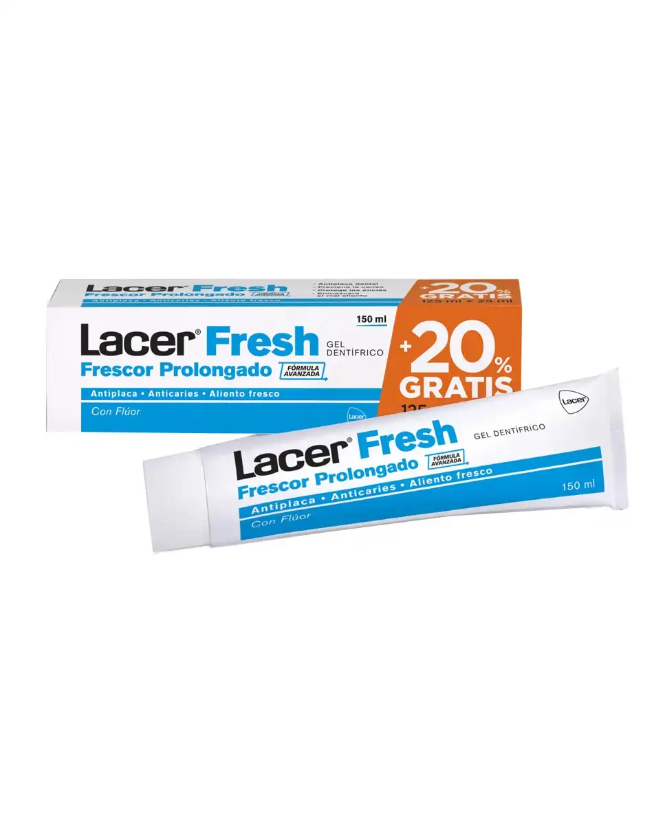 Lacer - Gel Dentífrico Laminado 125 Ml Fresh - lacer - Comparador de precios